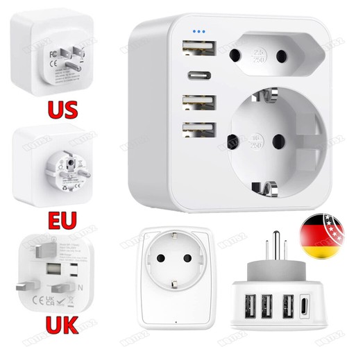 Reiseadapter auf usa - de, gb