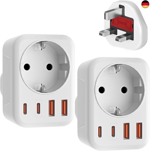 Pack reiseadapter adapter - 2,