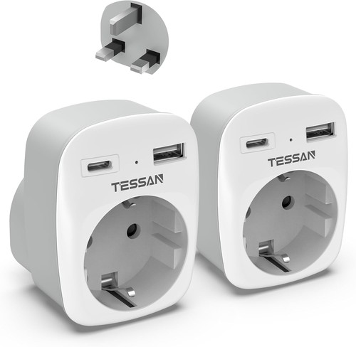 2er pack adapter england - adapter,