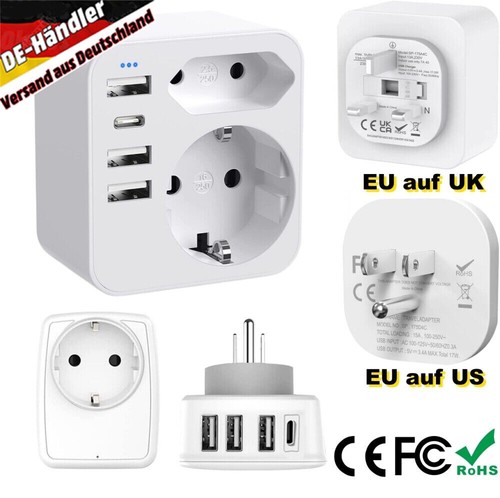Reiseadapter auf usa uk - reiseadapter,