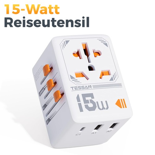 Universal reiseadapter - universal,