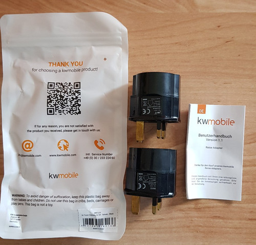 Reiseadapter adapter - 4x,
