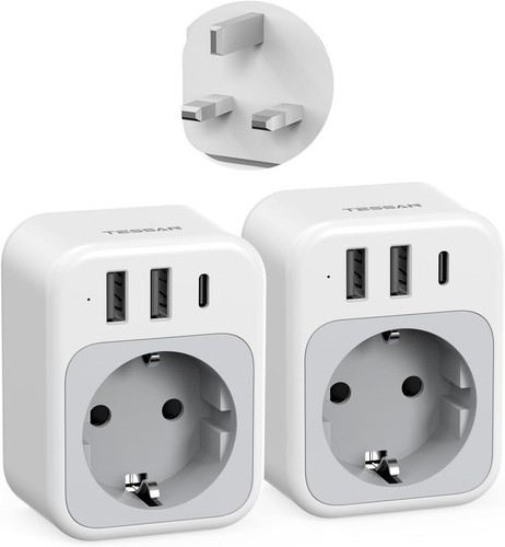 2er pack adapter england - 2er,