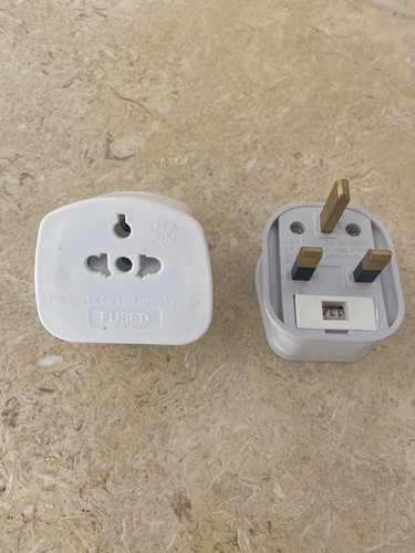 Reiseadapter auf uk - de,