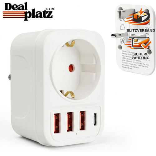 Reiseadapter stecker für - uk,