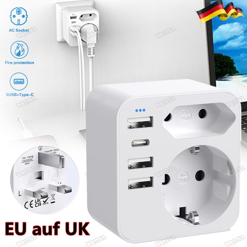 Reiseadapter england - uk,
