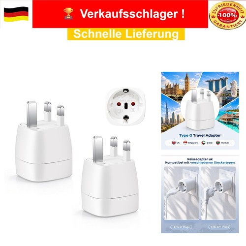Reiseadapter stecker typ g - uk,
